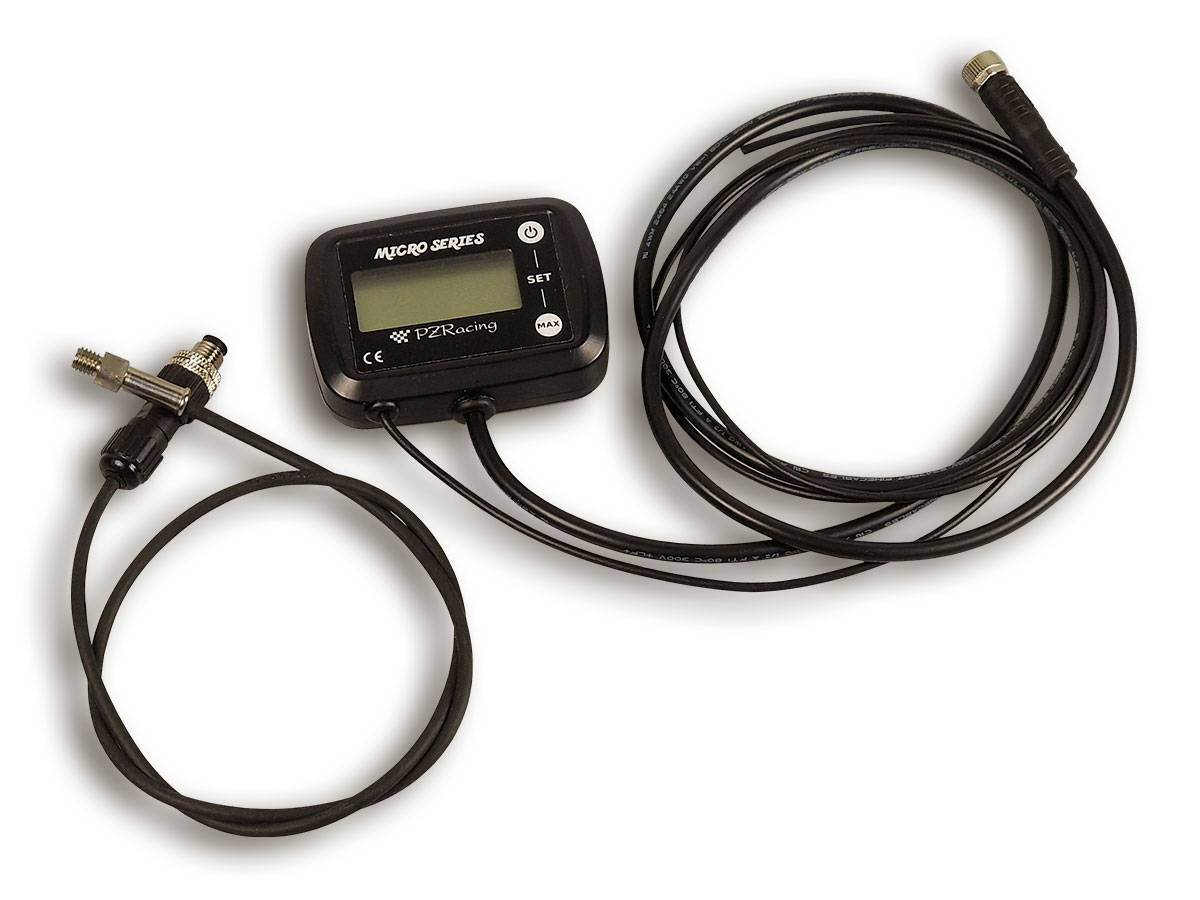 Lieferumfang Micro 1000 Drehzahlmesser universal mit Temperaturanzeige