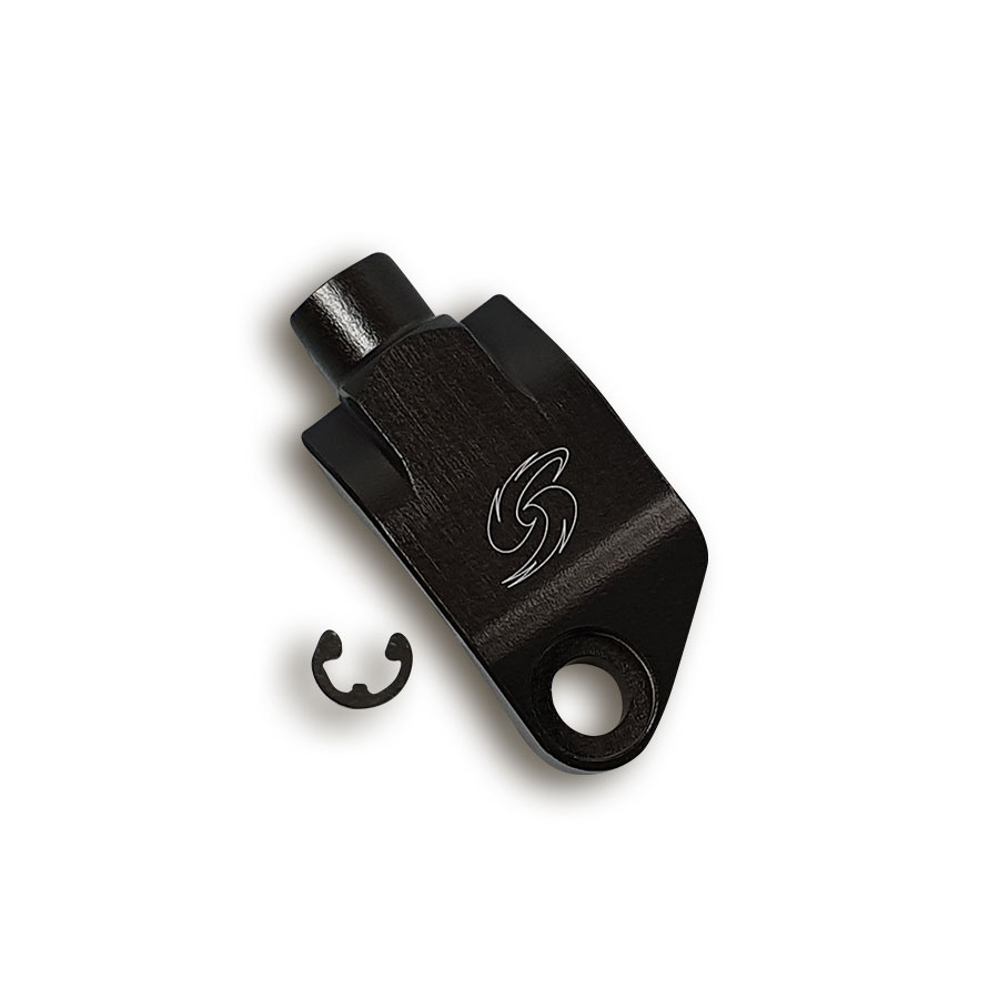 Galespeed Klemmschelle mit M 6 Gewinde für Reservoirhalter braun