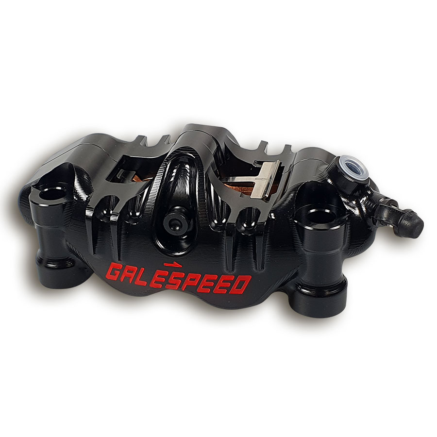 Gale Speed Elaborate Radialbremszange gefräst rechts mit 108 mm Aufnahmeabstand 34/30 mm Kolben