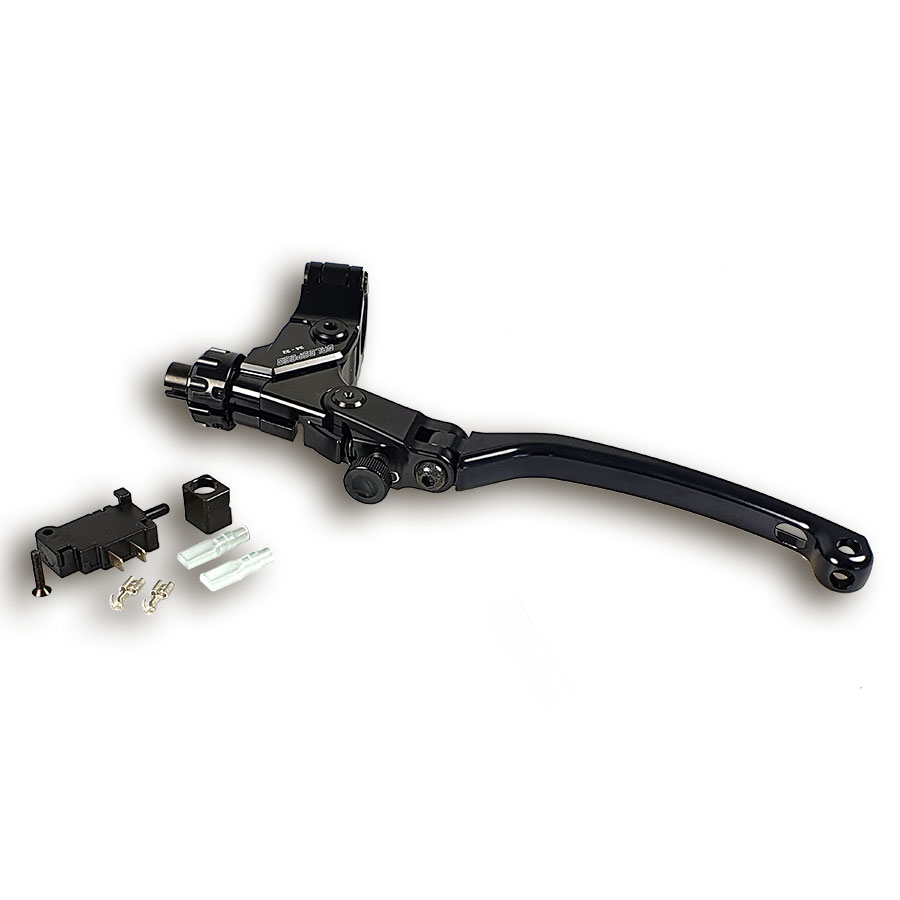 Galespeed Kupplungsarmatur universal mit 32/34 mm Hebelverhältnis ohne Spiegelhalter mit kurzem Hebel