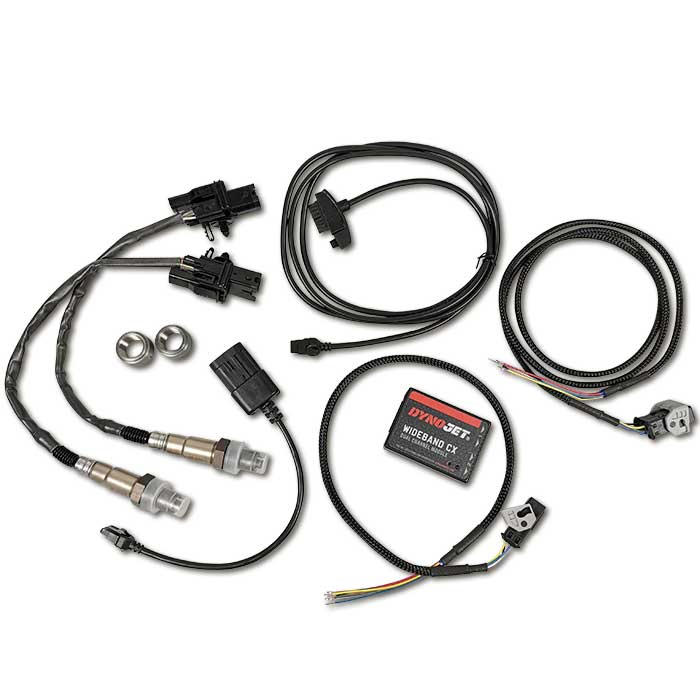 Lieferumfang des Wideband PV3 Kit für Powervision 3 an Victory und Indian 2-Zylindern