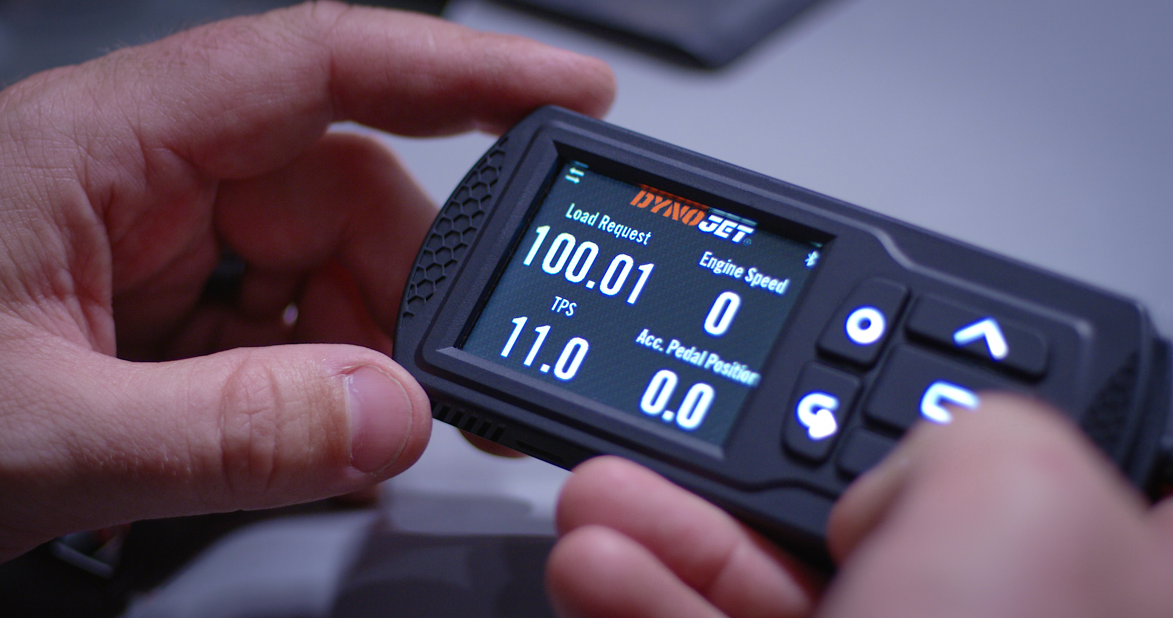 Display des Power Vision 3 zur Abstimmung der Harley Davidson CAN-Bus Modelle 2011-2020