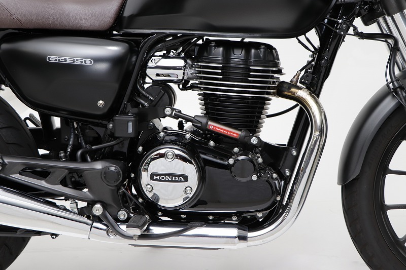 Seitenansicht Active Performance Dämpfer für Honda GB 350 und GB 350 S 2021-