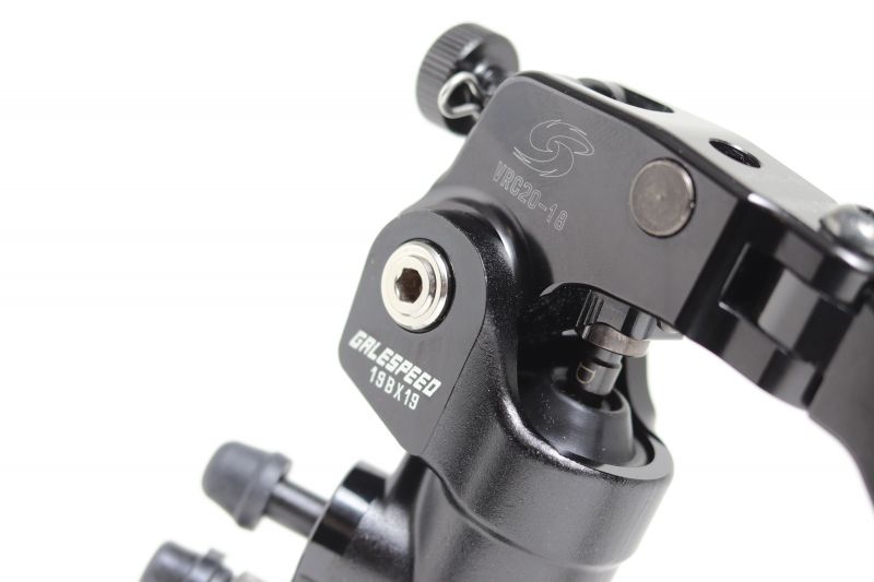 Versteller der Gale Speed VRD Radialbremspumpe Verstellung vertikal, 14 mm Ø für linke Lenkerseite