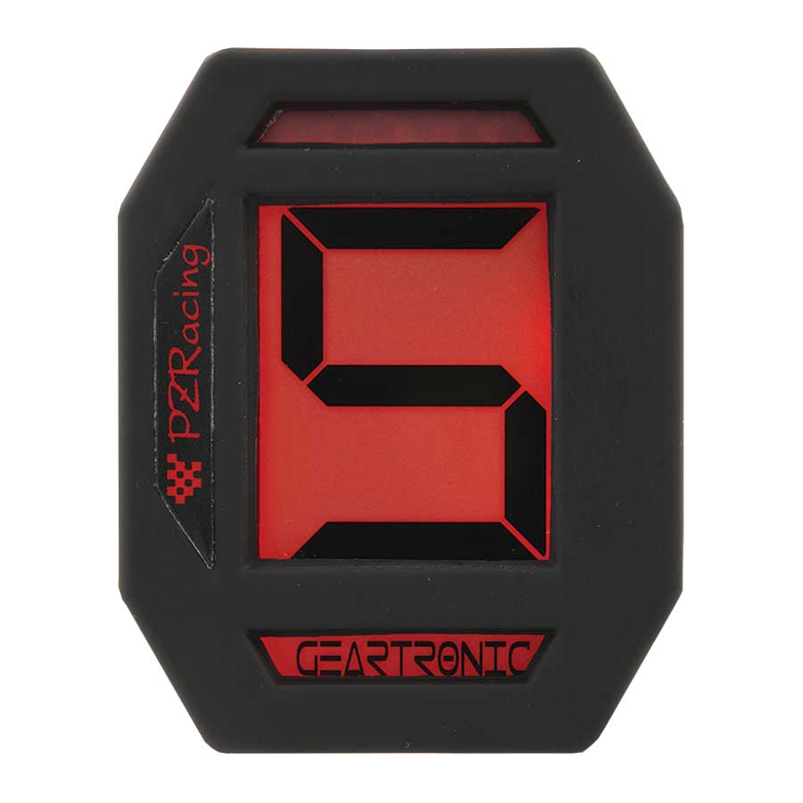 Geartronic² Ganganzeige mit Schaltblitz Hintergrundfarbe rot