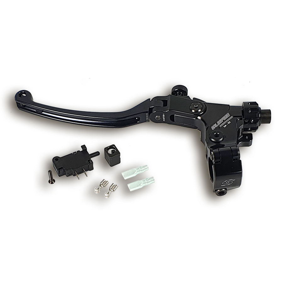 Lieferumfang Galespeed Kupplungsarmatur universal mit 32/34 mm Hebelverhältnis ohne Spiegelgewinde mit Standardhebel