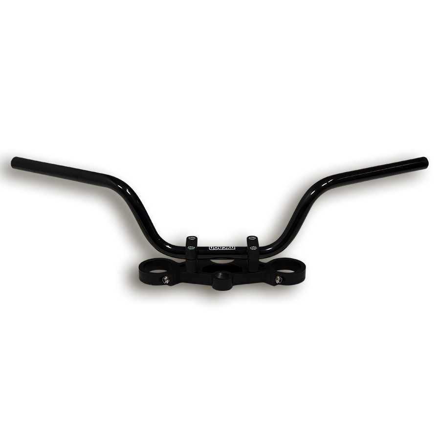 micron Lenker High Rise schwarz Montagebeispiel