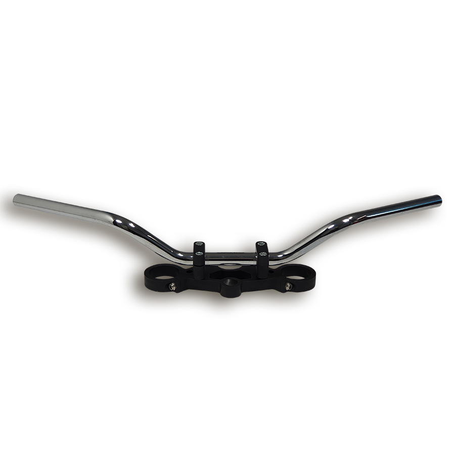 Micron Lenker Yamaha Stil chrom Montagebeispiel