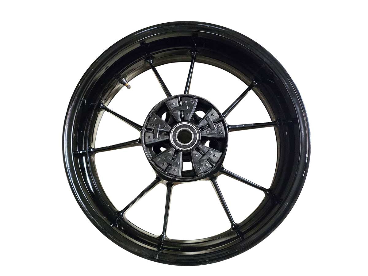 Hinterradfelge für BMW S 1000 RR 2010-17 S1000R 2014-15 schwarz, gebraucht