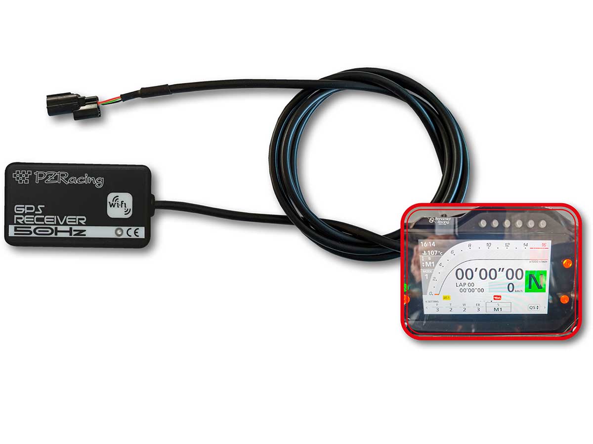 Lieferumfang GPS-Empfänger für Originalcockpit der Honda CBR 1000 RR-R mit Kit Kabelbaum