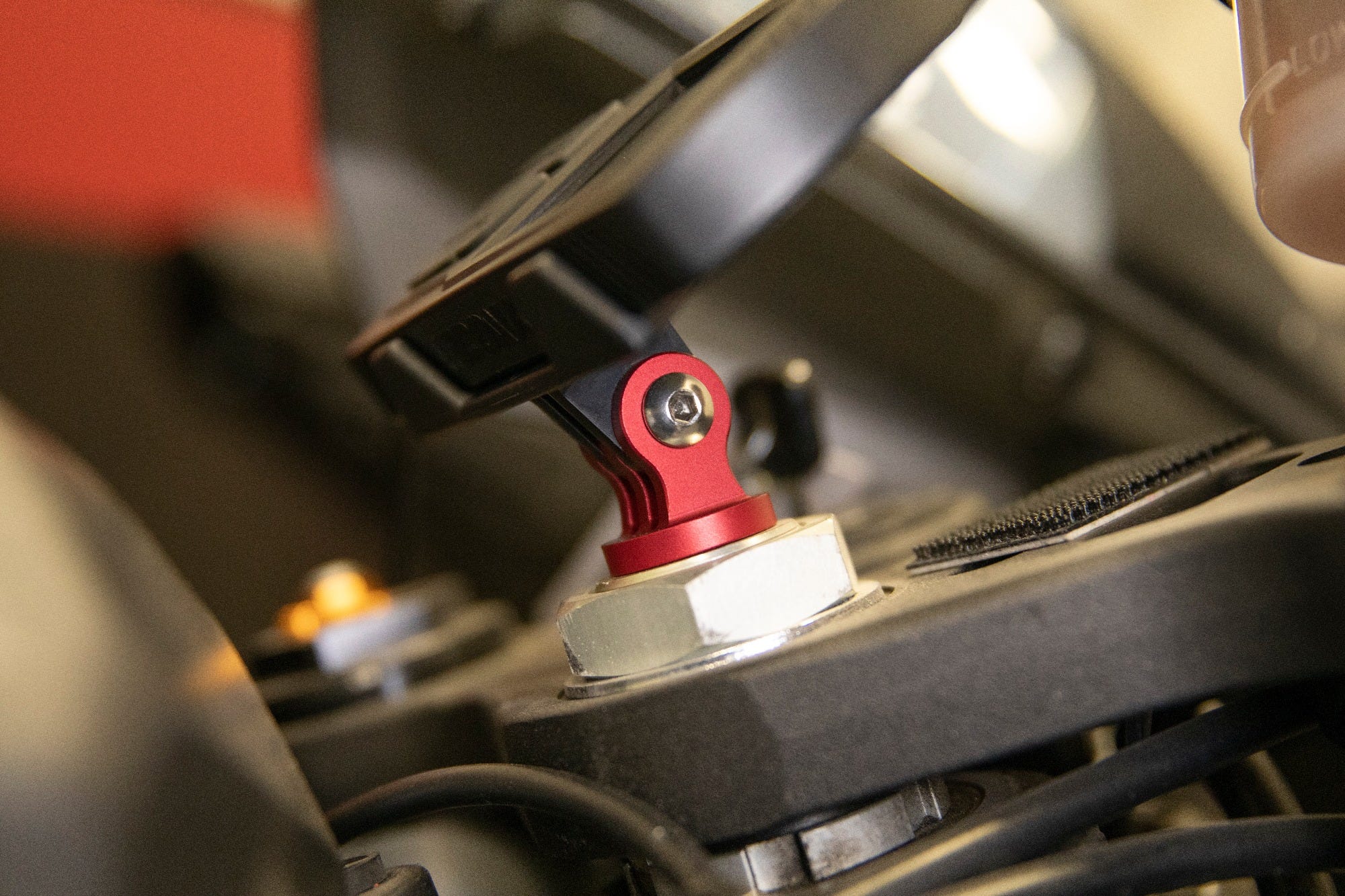 Powervision 3 Halter zur einfachen Befestigung an Yamaha YZF R1 und R6 Modellen ab 2015