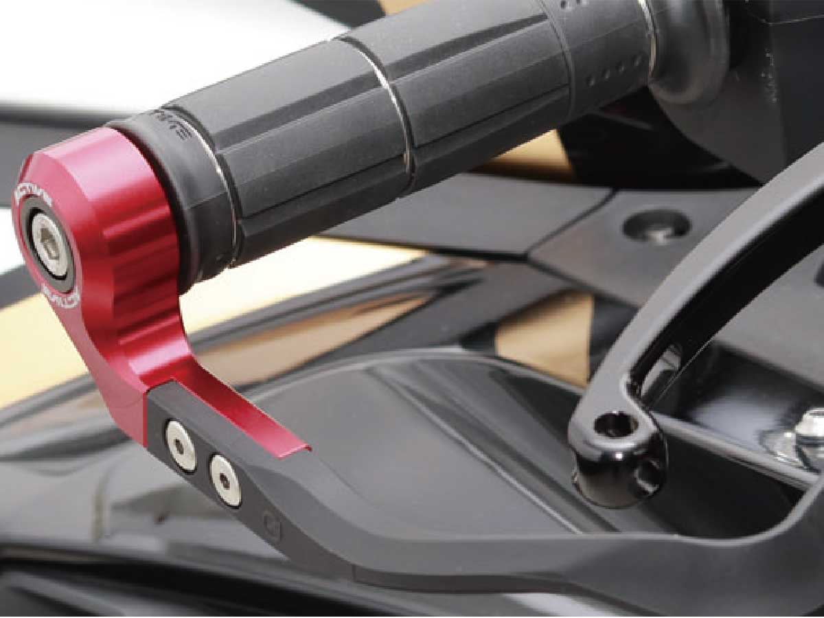 Active Bremshebelprotektor Montagebeispiel