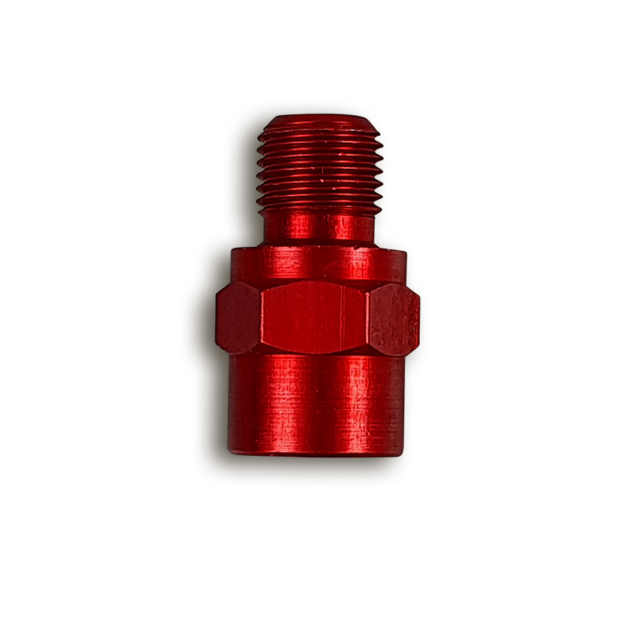 Fittingadapter auf M10x1 Innengewinde für Easy-Fit Leitungen rot