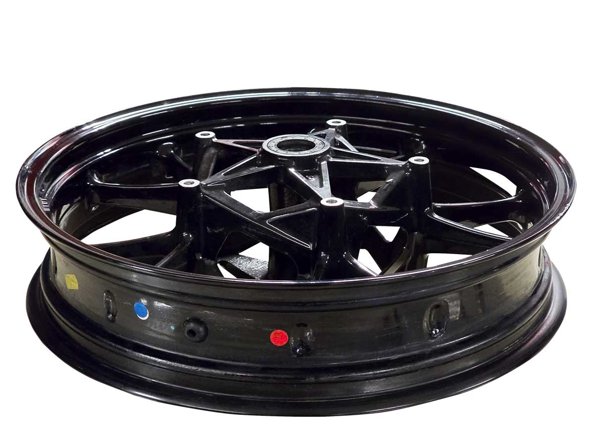 Vorderradfelge für BMW S 1000 RR 2010-17 S1000R 2014-15 schwarz, gebraucht