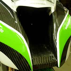 Ansaugschacht Kawasaki ZX 10 R 11-15 Carbon