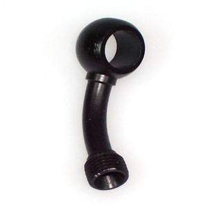 Fittingadapter 45° Grad für Easy-Fit Leitungen schwarz