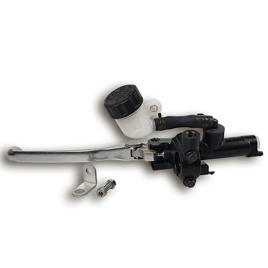 Nissin Kupplungspumpe mit 14 mm Kolbendurchmesser schwarz von hinten