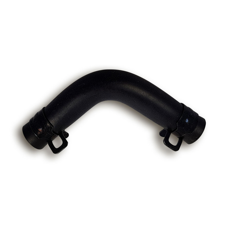 NISSIN Schlauch zum Vorratsbehälter für Radialpumpen gewinkelt mit Klammern