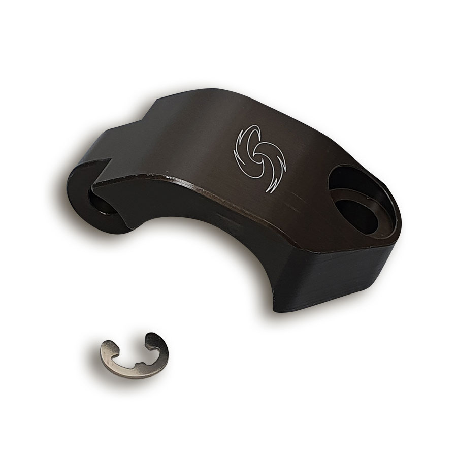 Galespeed Klemmschelle für VRC und RM Bremspumpen ohne Gewinde braun