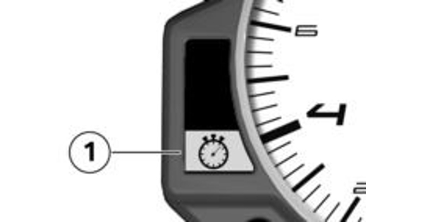 Anzeigeleuchte für die anzunehmende schnellste Runde