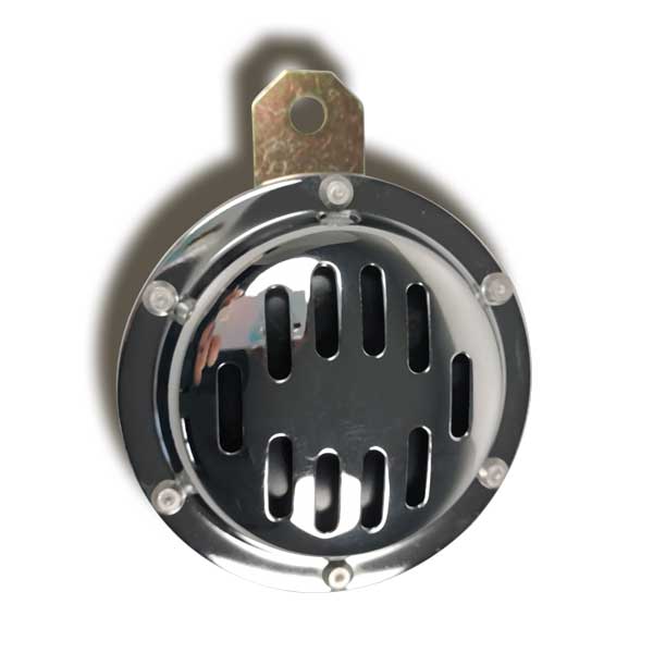 Retro Horn -  verchromte Hupe für 12 V