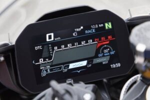 Serieninstrumente der BMW S 1000 RR und M 1000 RR 2019-2023