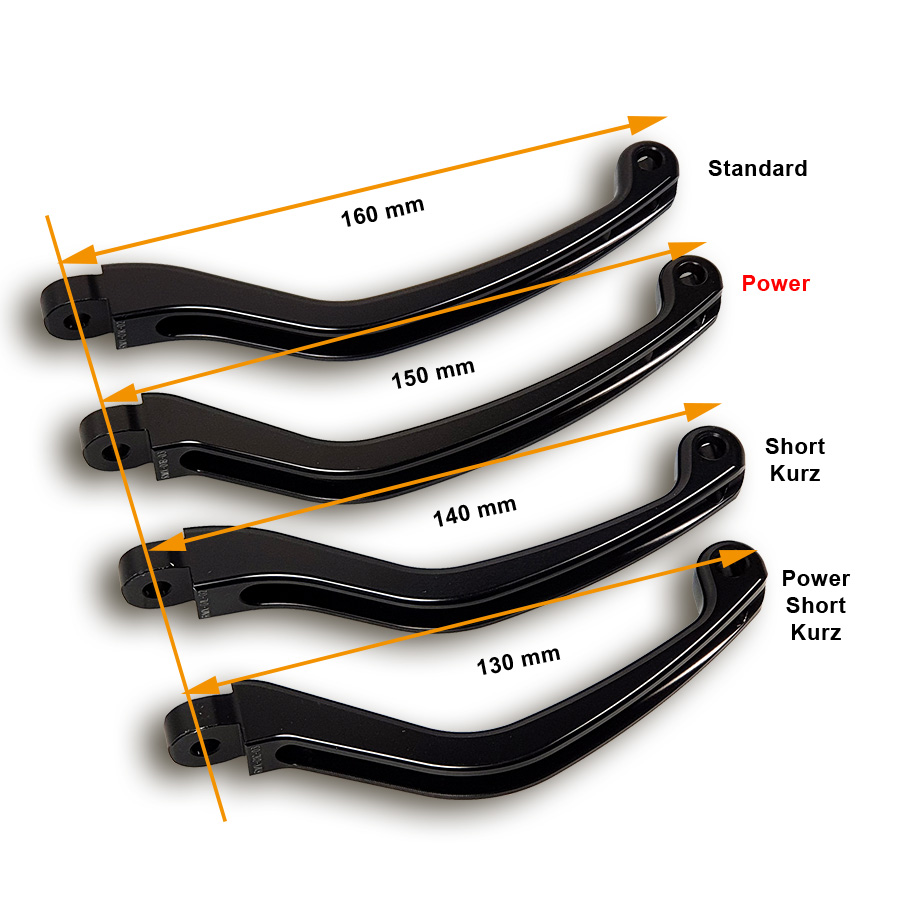 Galespeed Handhebel Power Standardlänge für VRC und VRE Pumpen