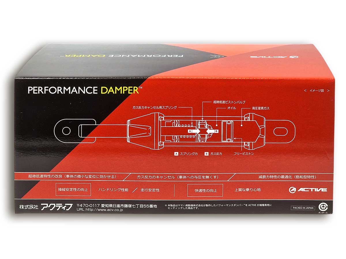 Verpackung des Active Performance Dämpfer für BMW R 1200 GS 2014-18 R 1250 GS 2019-23 und Adventure