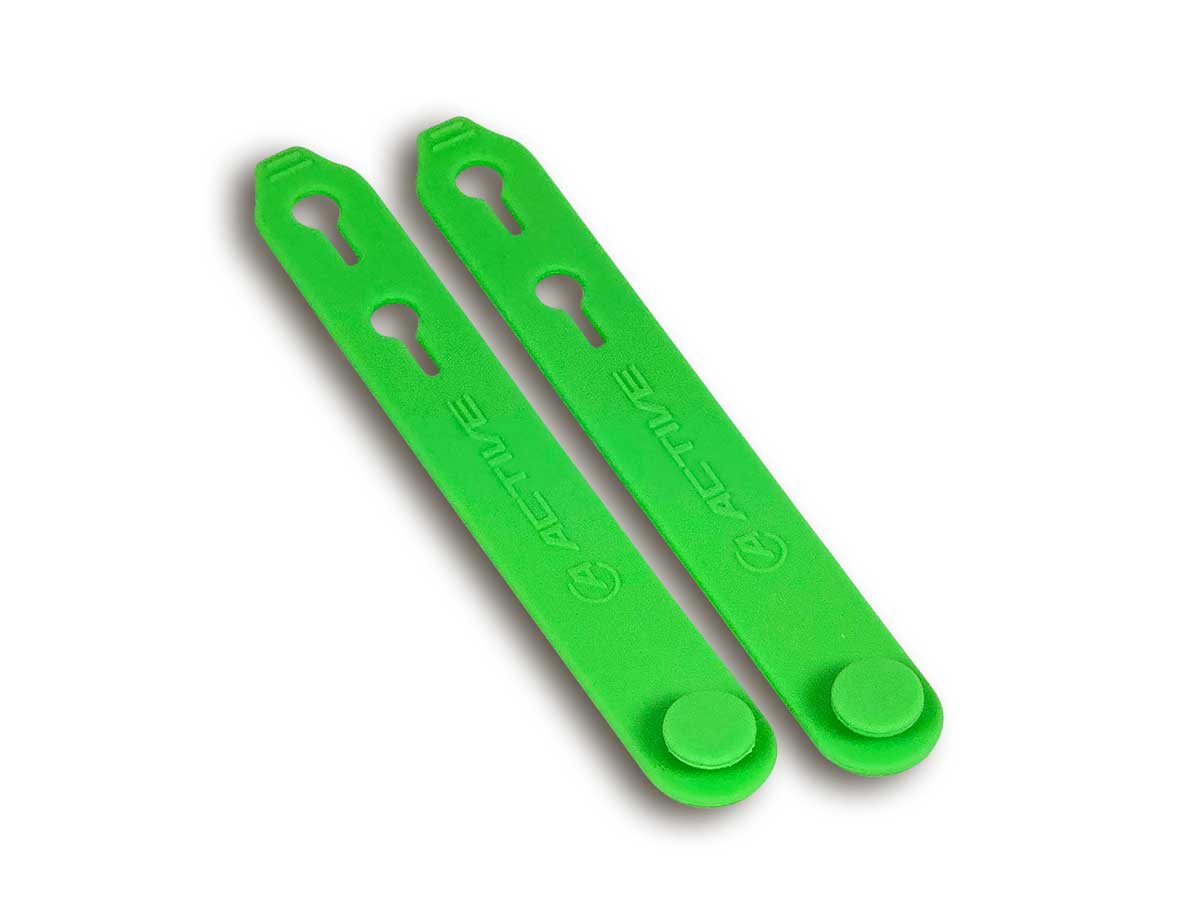 Active Siliconband 55 - 70 mm dehnbar grün, Paar