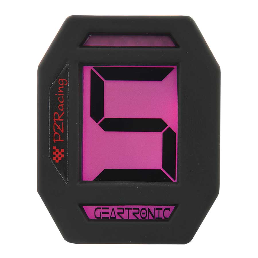 Geartronic² Ganganzeige mit Schaltblitz Hintergrundfarbe lila
