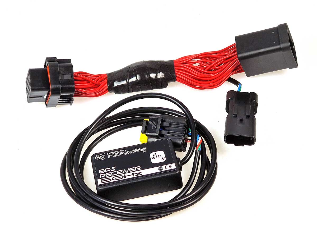 P2 GPS-Empfänger Laptronic für Laptimer in den Serieninstrumenten der Ducati Panigale V4, V4R und V4S