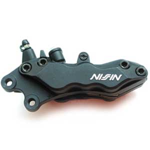 Nissin 6-Kolbenbremssattel rechts schwarz mit 40 mm Aufnahme