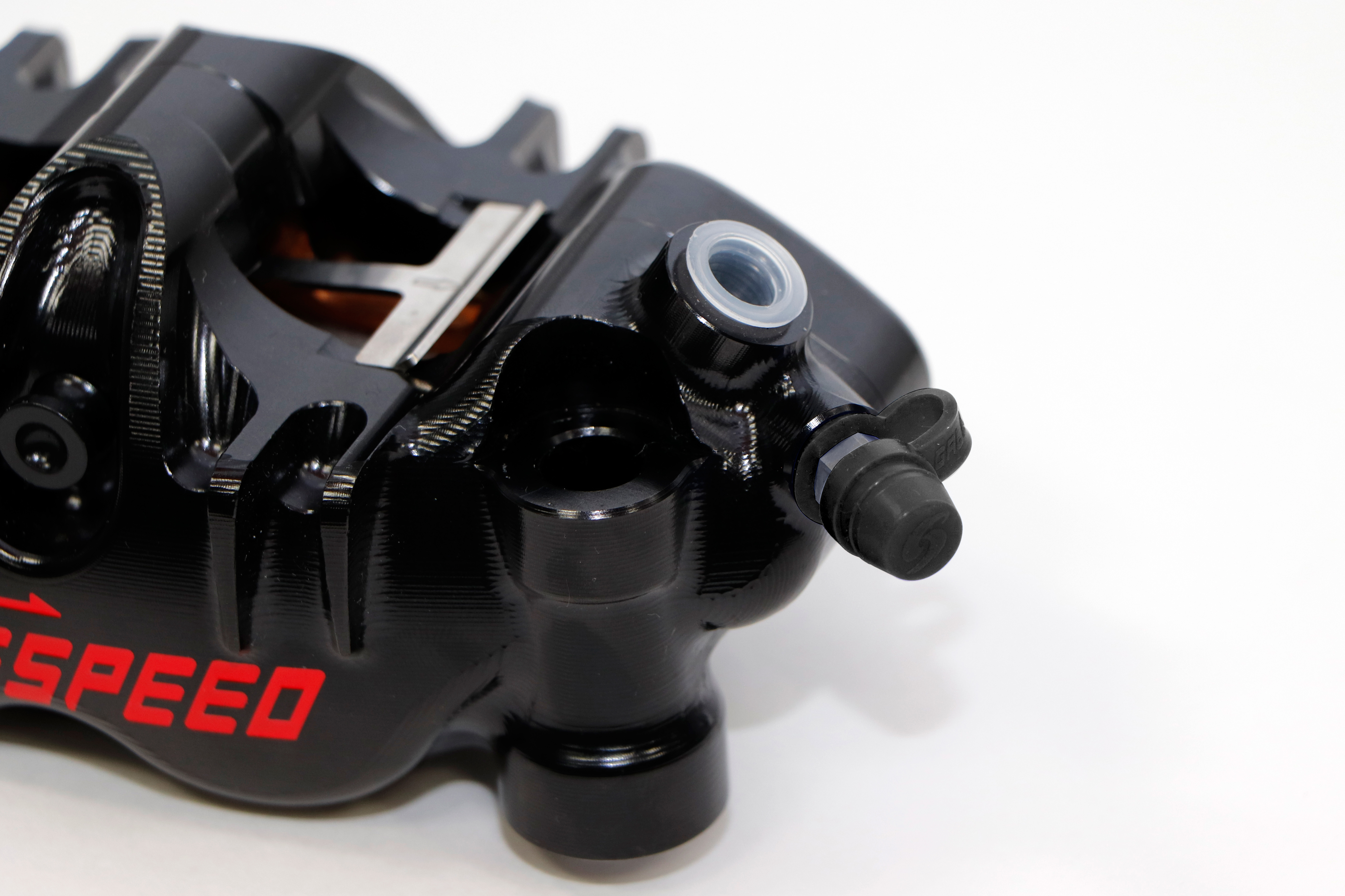 Active Siliconkappen für Entlüfternippel schwarz, Montagebeispiel