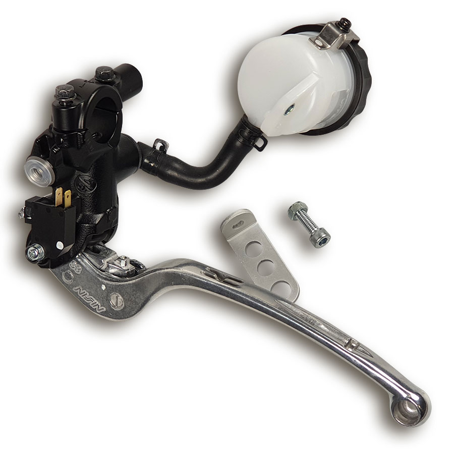 Nissin Radialbremspumpe mit 19 mm Kolbendurchmesser schwarz von unten