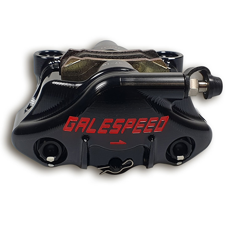 Gale Speed Elaborate hintere Radialbremszange 34 mm Kolben mit Titanschrauben