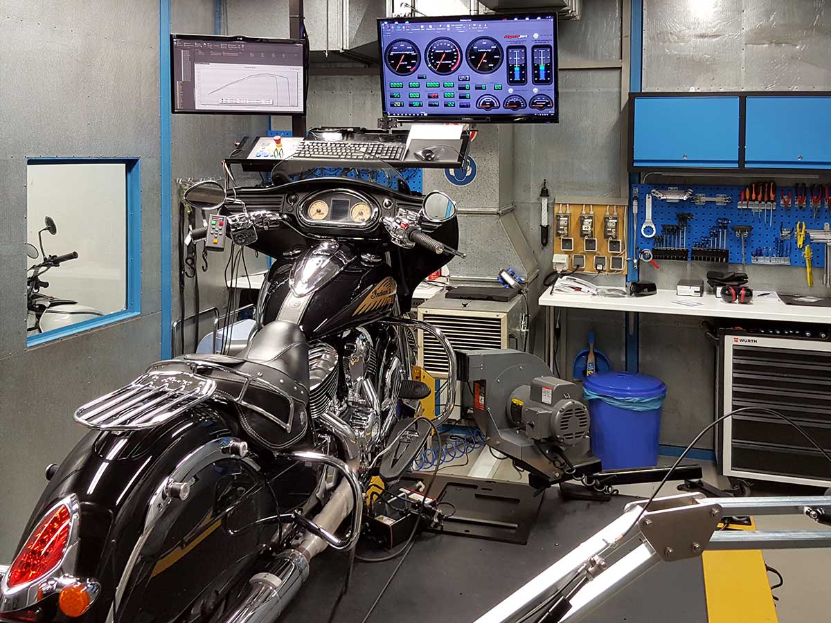 Indian Powercruiser bei der Abstimmung