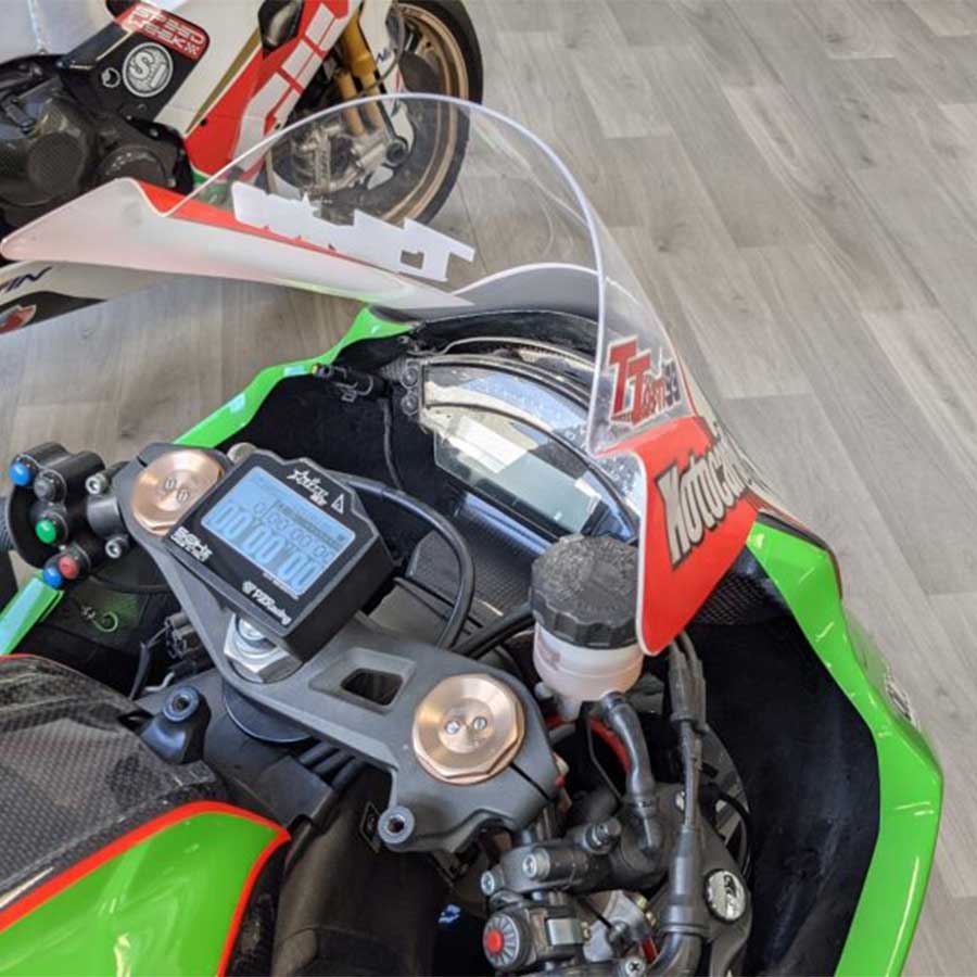 Halter für START Basic und Next Laptimer für Lenkrohre zwischen 12 und 18 mm