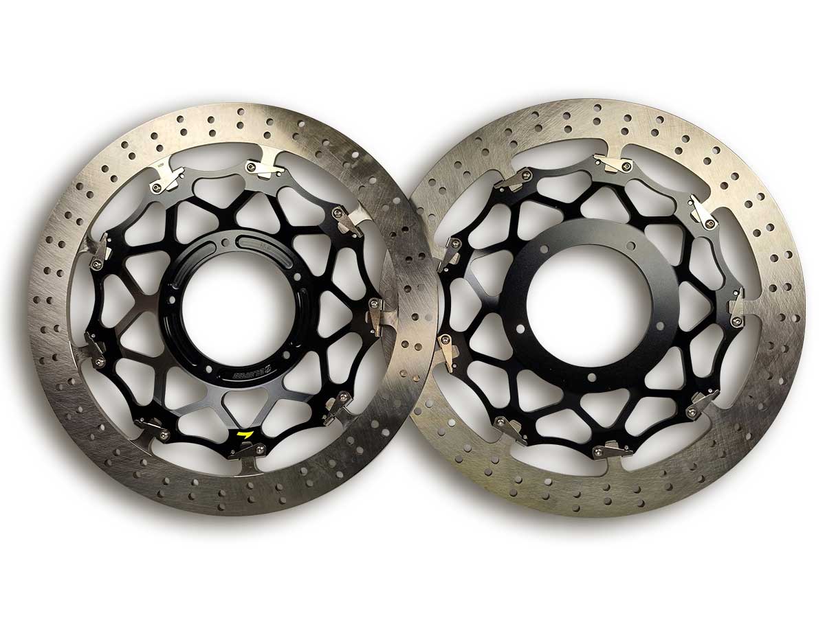 Paar Gale Speed Cross-Lock Bremsscheibe Ø320mm für Honda CBR 1000 RR 2008-2016