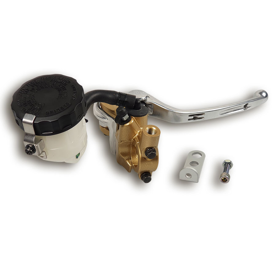 Nissin Radialbremspumpe mit 19 mm gold