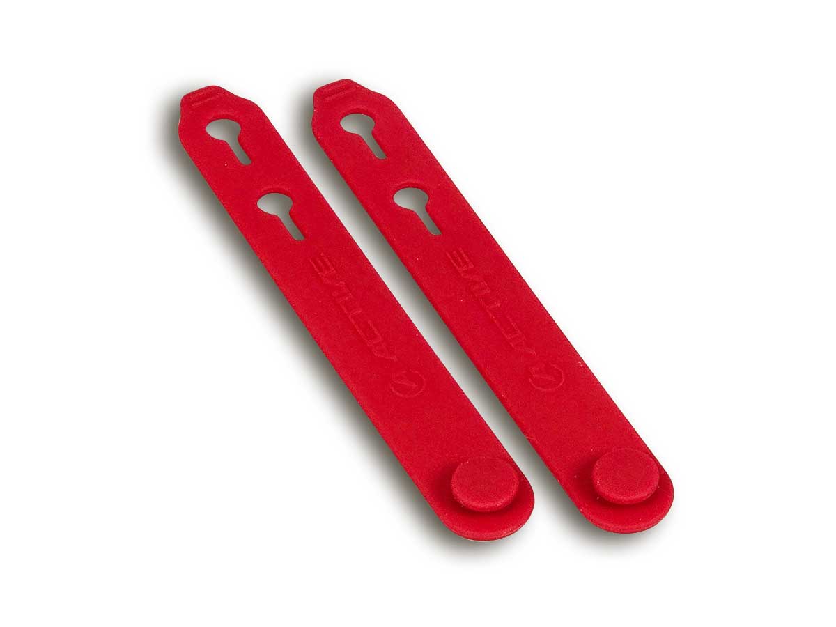 Active Siliconband 55 - 70 mm dehnbar rot, Paar