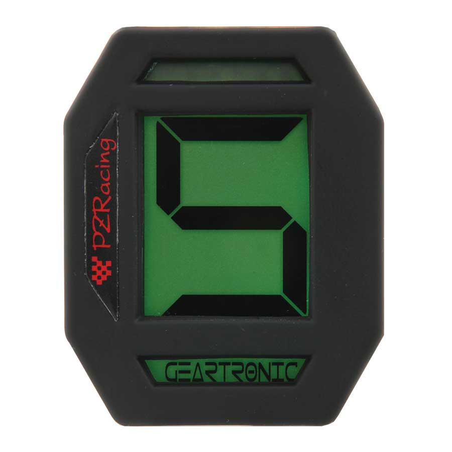 Geartronic² Ganganzeige mit Schaltblitz Hintergrundfarbe grün