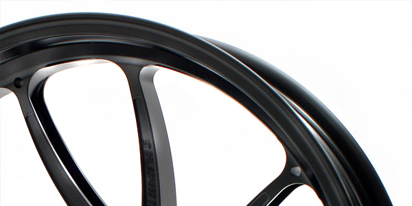 Farbbeispiel Gale Speed Alurad schwarz matt